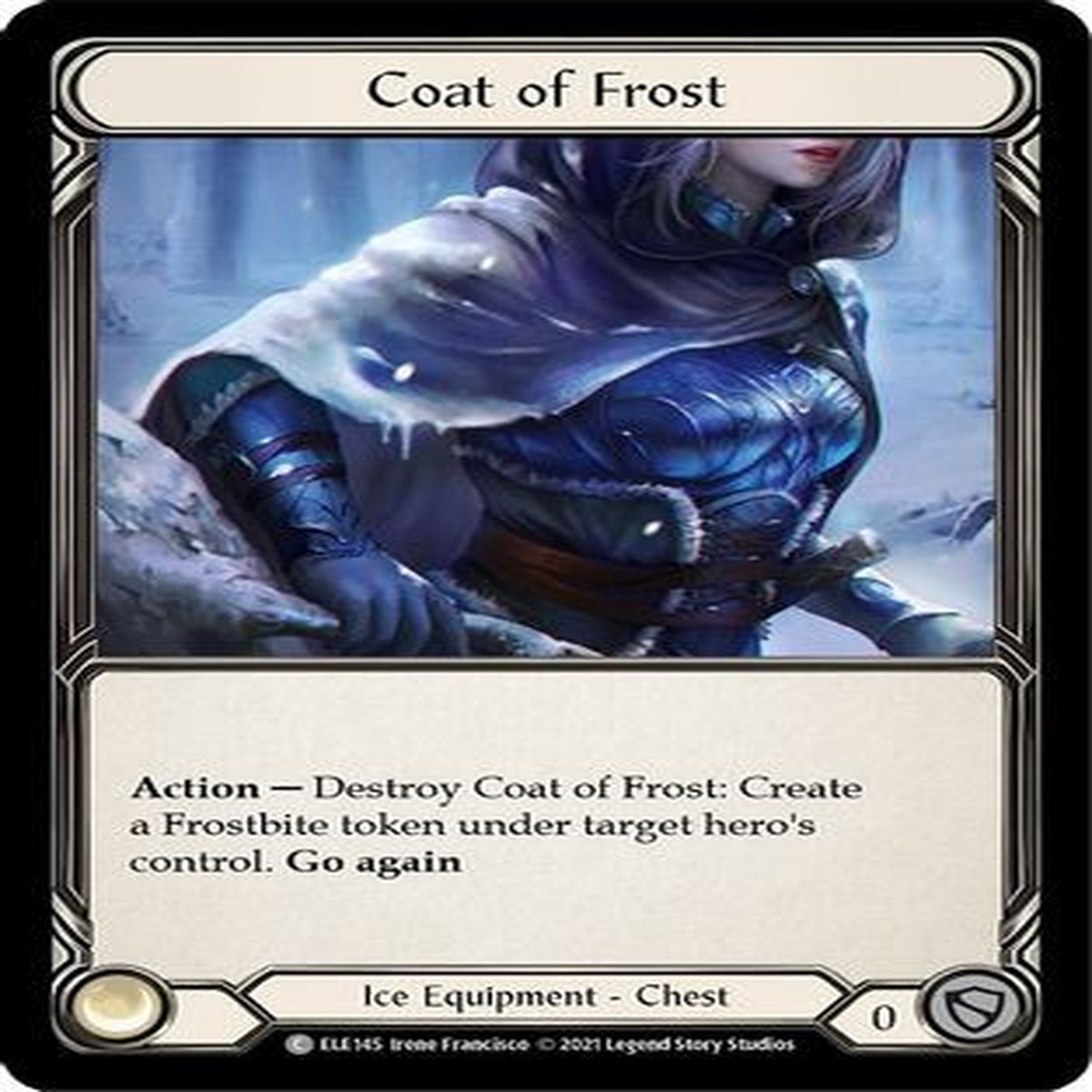 Coat of Frost (ELE145) Tales of Aria 1st Edition