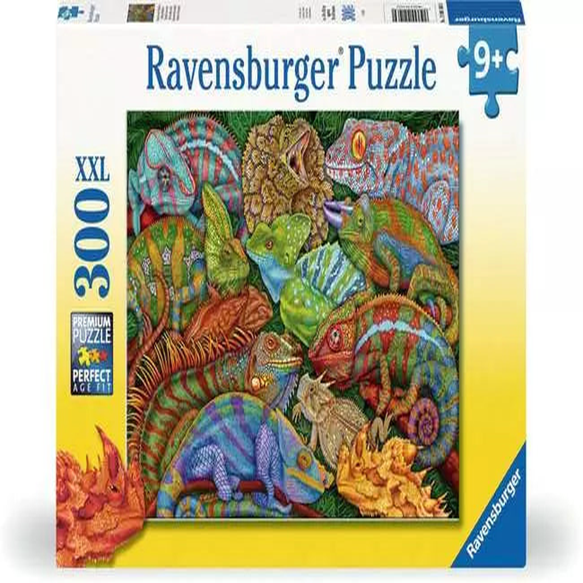 300 Piece Puzzle: Riveting Reptiles - Ages 9+