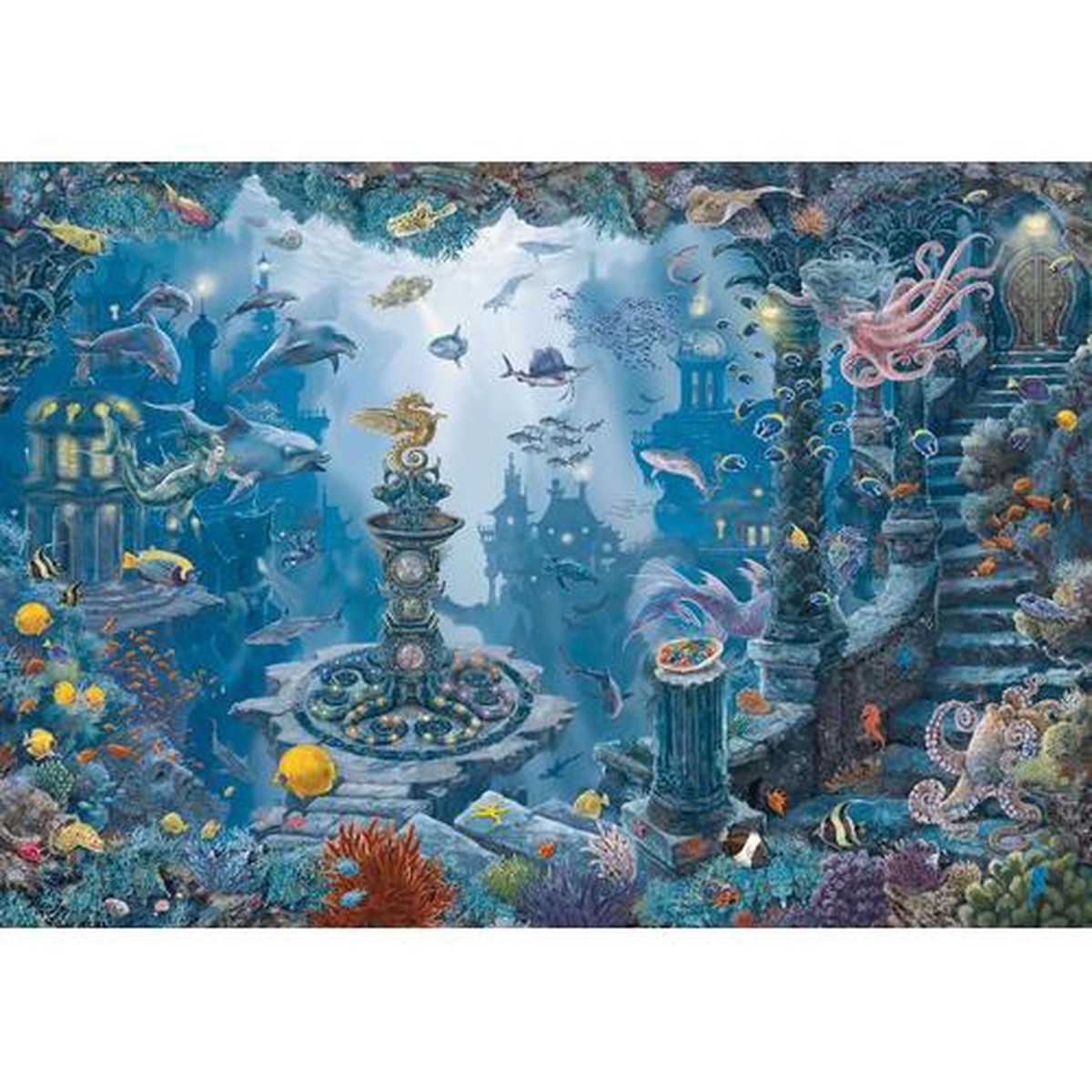 *A Grade* EXIT Puzzle Kids: In the Underwater Kingdom (368 pieces)
