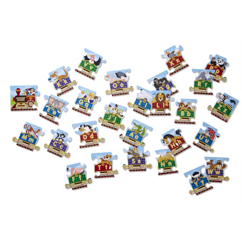 ALPHABET EXPRESS FLOOR PUZZLE