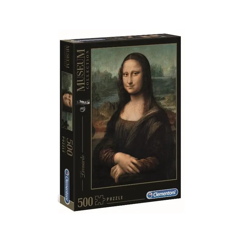 Clementoni - Museum Collection - Leonardo - Mona Lisa 500 Piece Jigsaw