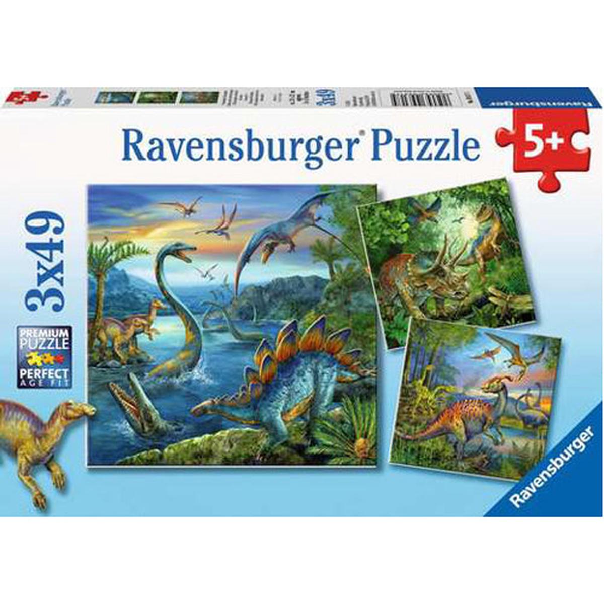 *A Grade* Dinosaur Fascination, 3x49pc