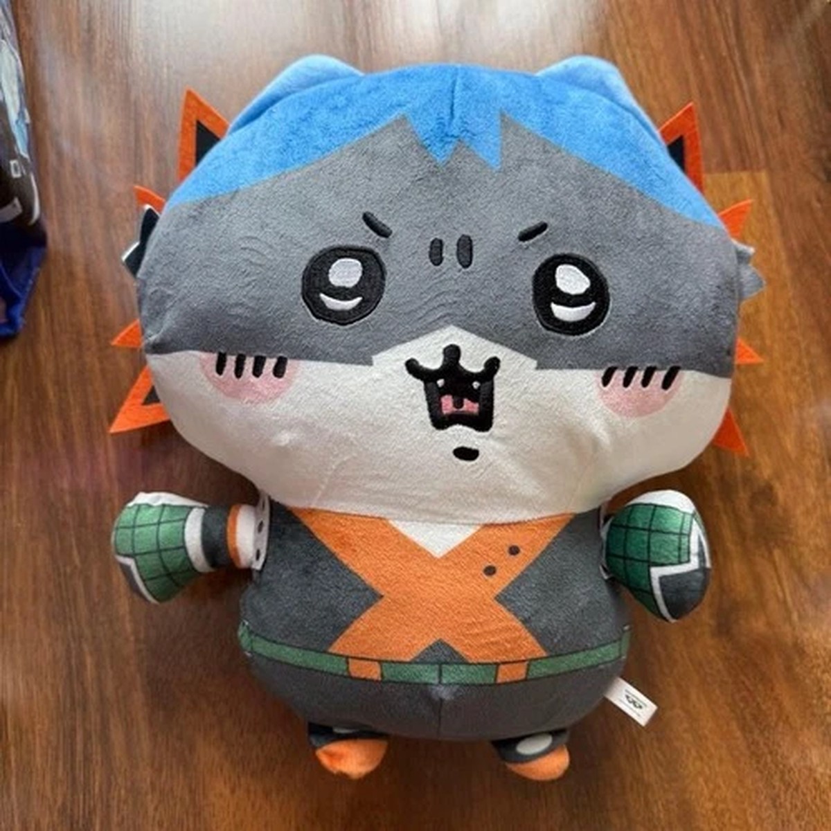 Hachiware Katsuki Bakugo Mecha Mofugutto Plush  My Hero Academia Chiikawa