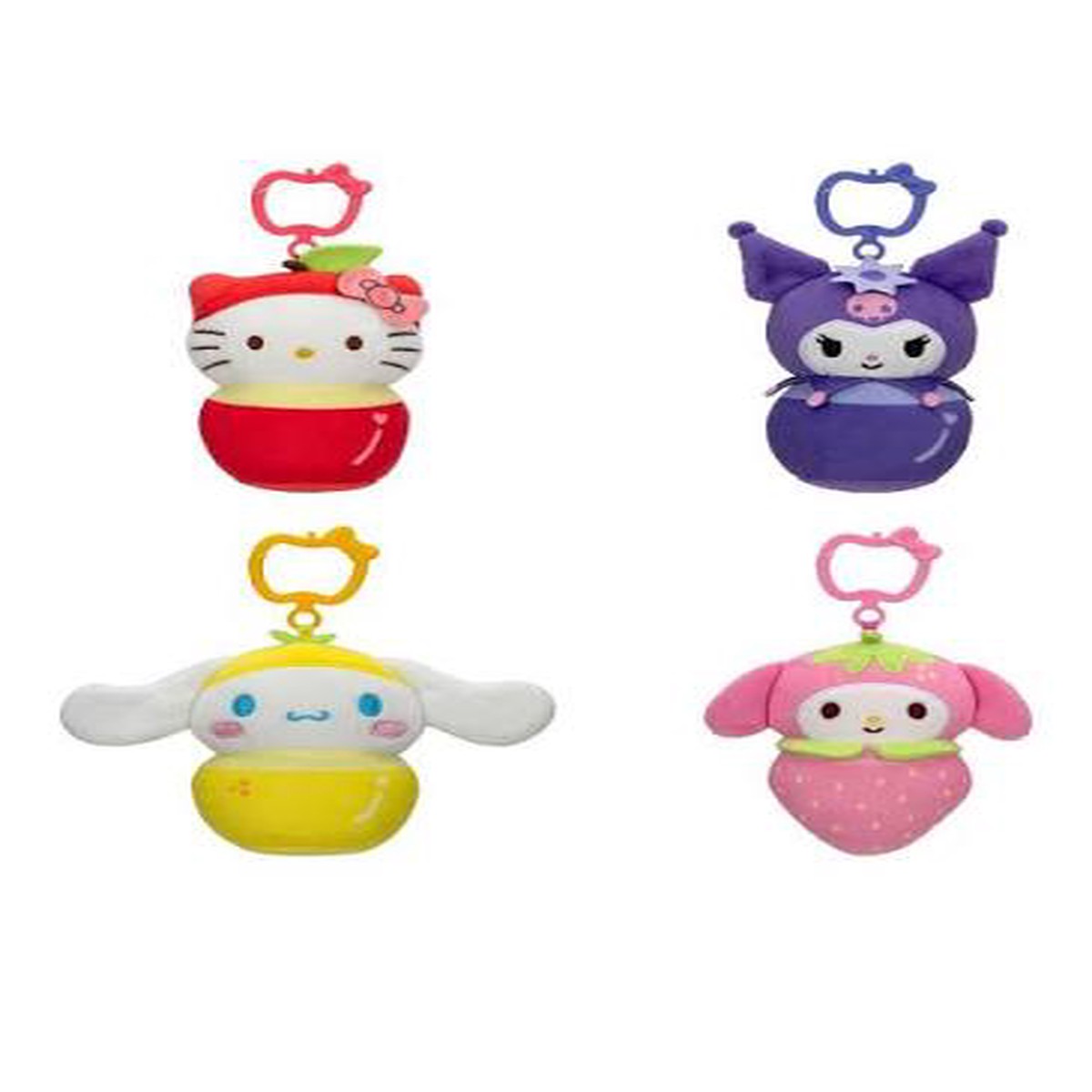Hello Kitty and Friends 4" Clip-On Plush