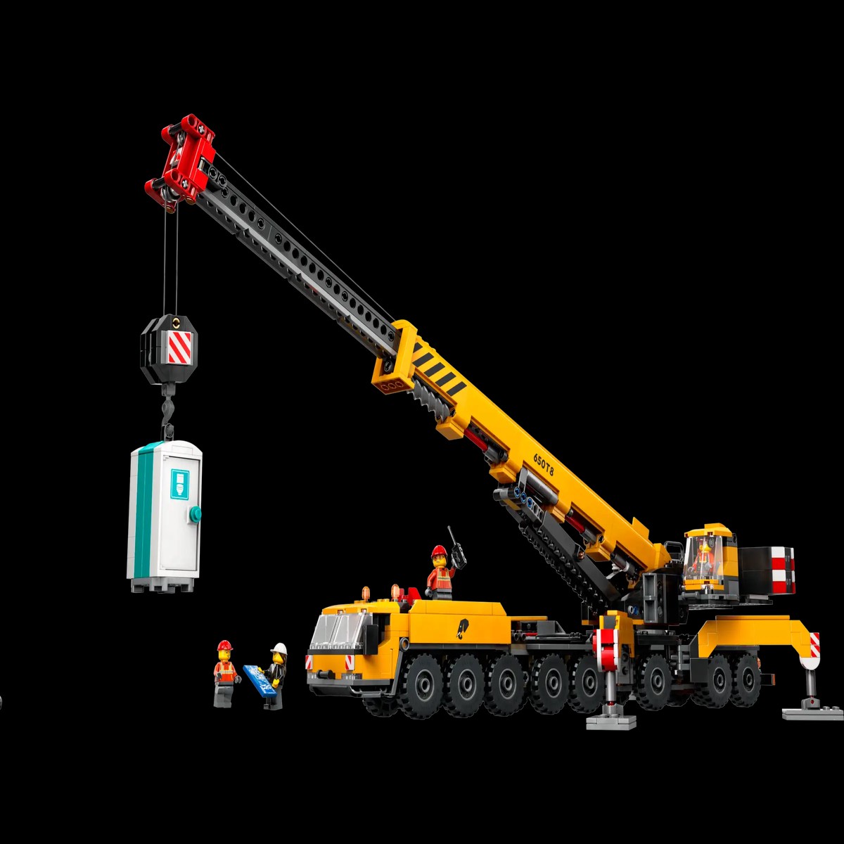 LEGO 60409 City Yellow Mobile Construction Crane