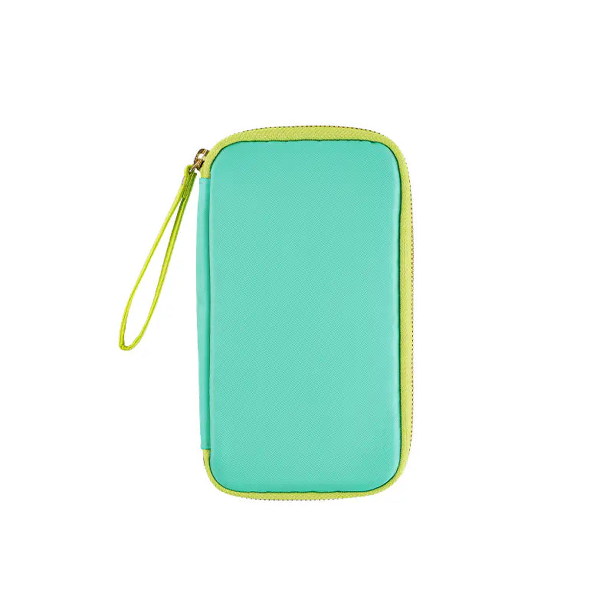 Aqua Lime Small Drawer Pouch, Hobonichi Small Drawer Pouch