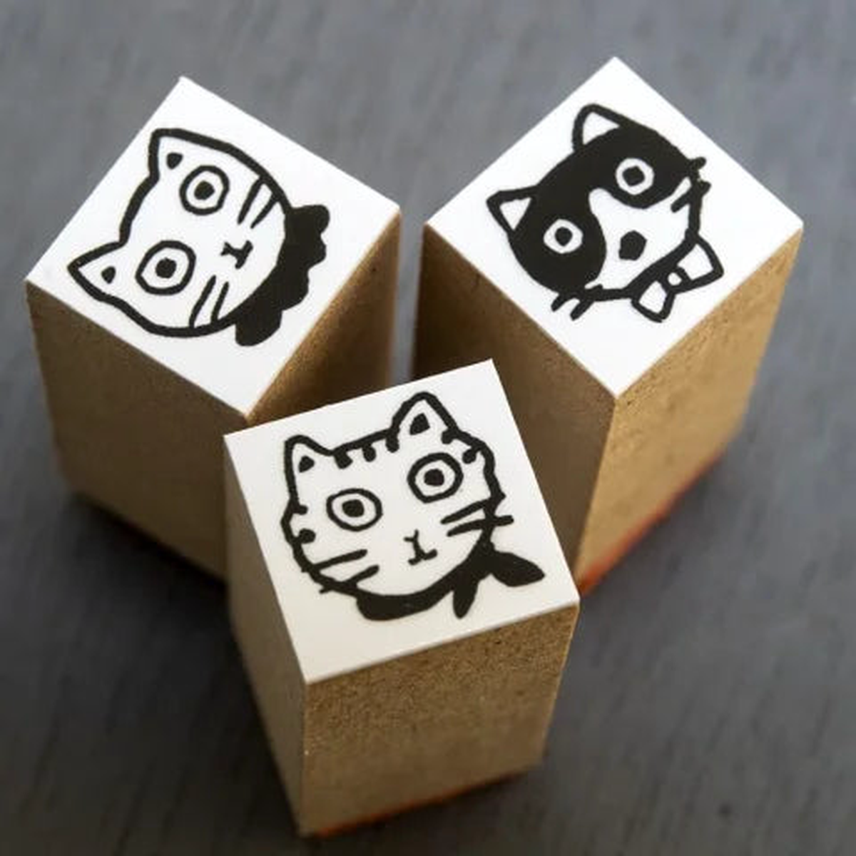 Yumi Kitagishi: Set of 3 Small stamp - type B -