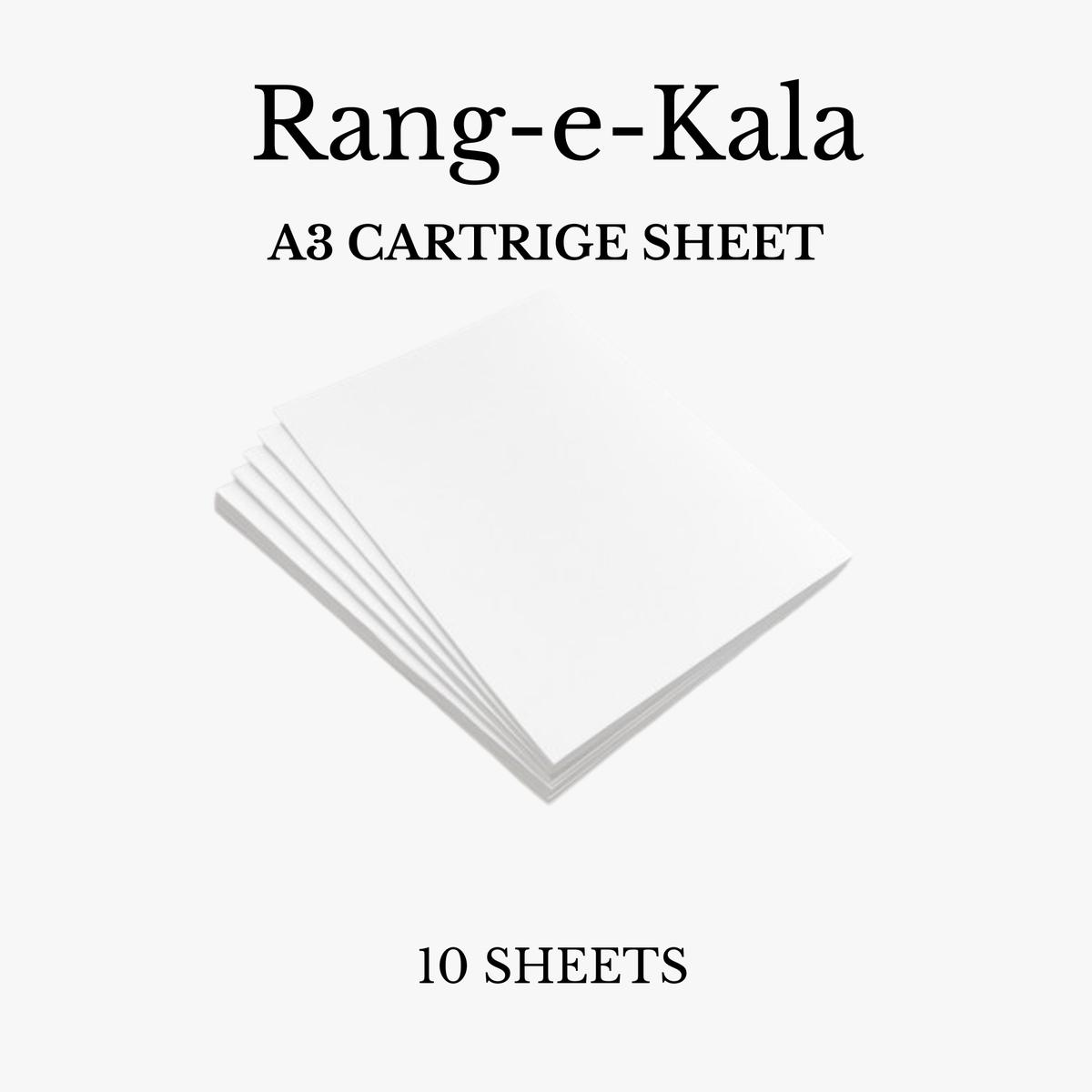 A3 CATRIDGE SHEET