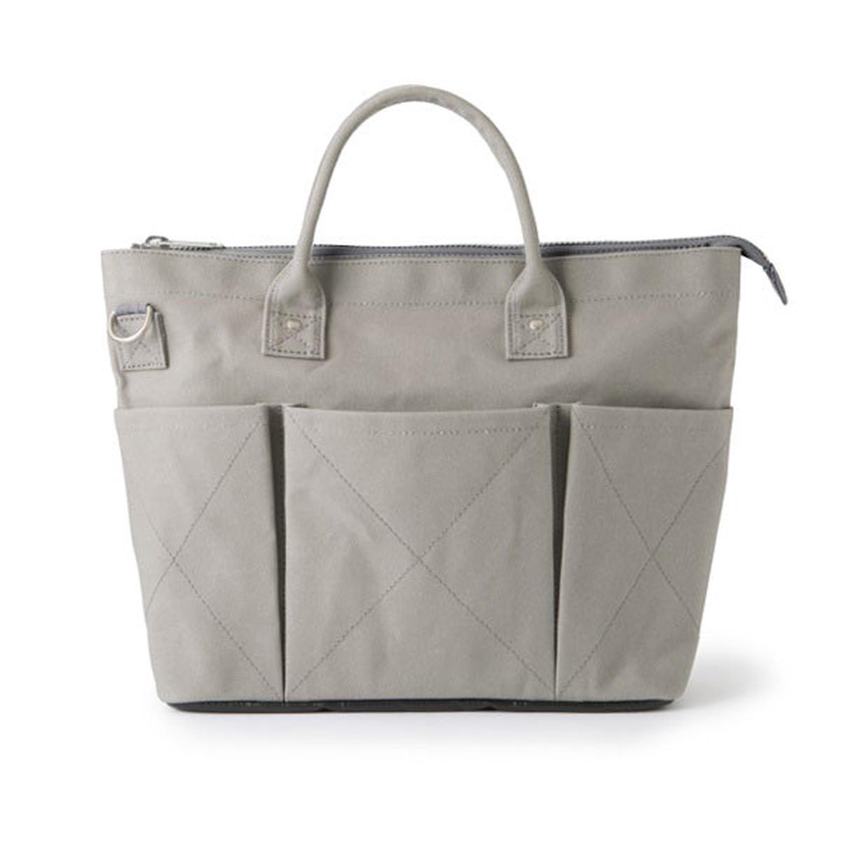 2WAY handbag/shoulder Bag - Electricians Tool Bag Design / Light Gray -