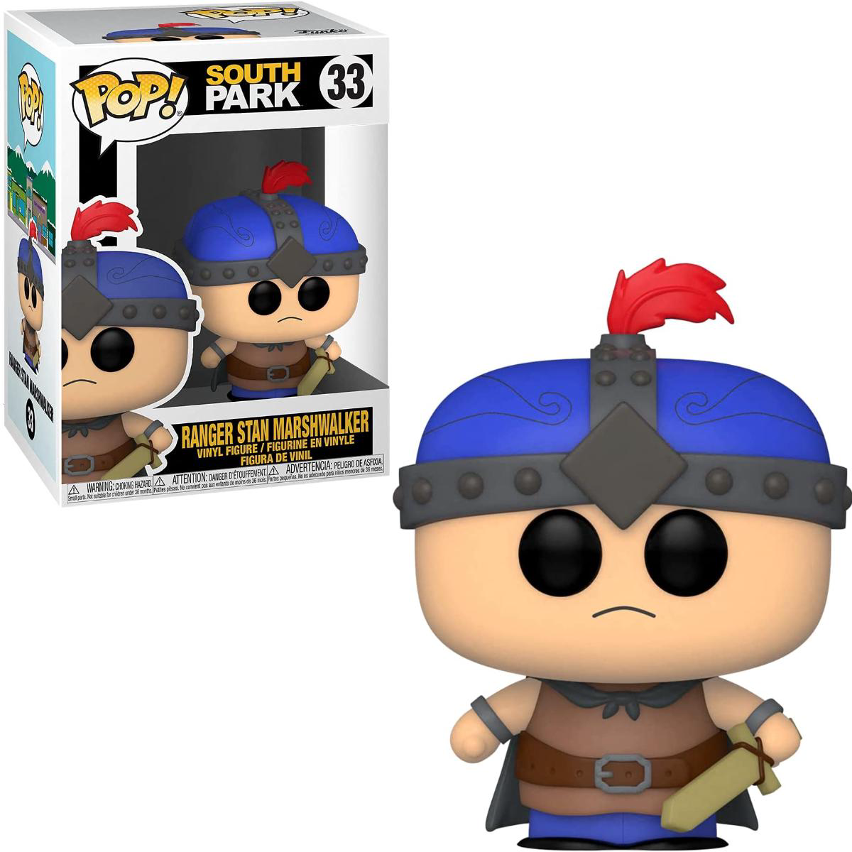 (Box Damage) Funko Pop South Park Ranger Stan Marshwalker 33